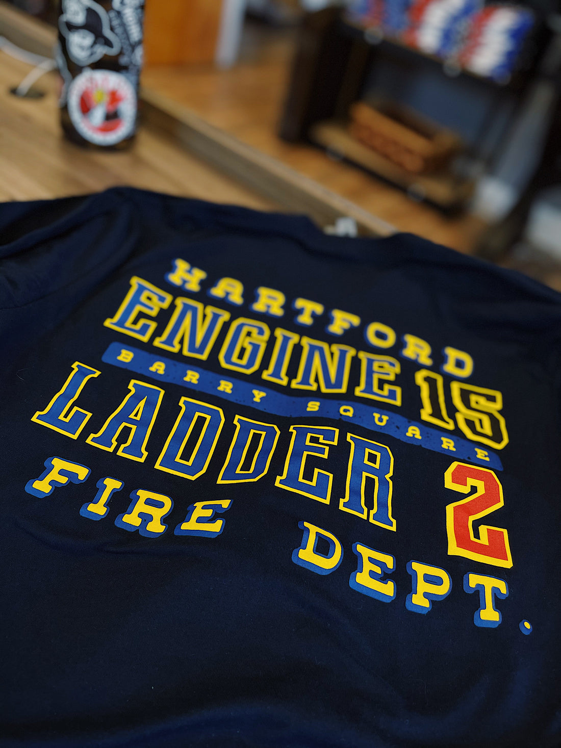 Hartford Fire Engine 15 Ladder 2 &quot;Barry Square&quot; Tee