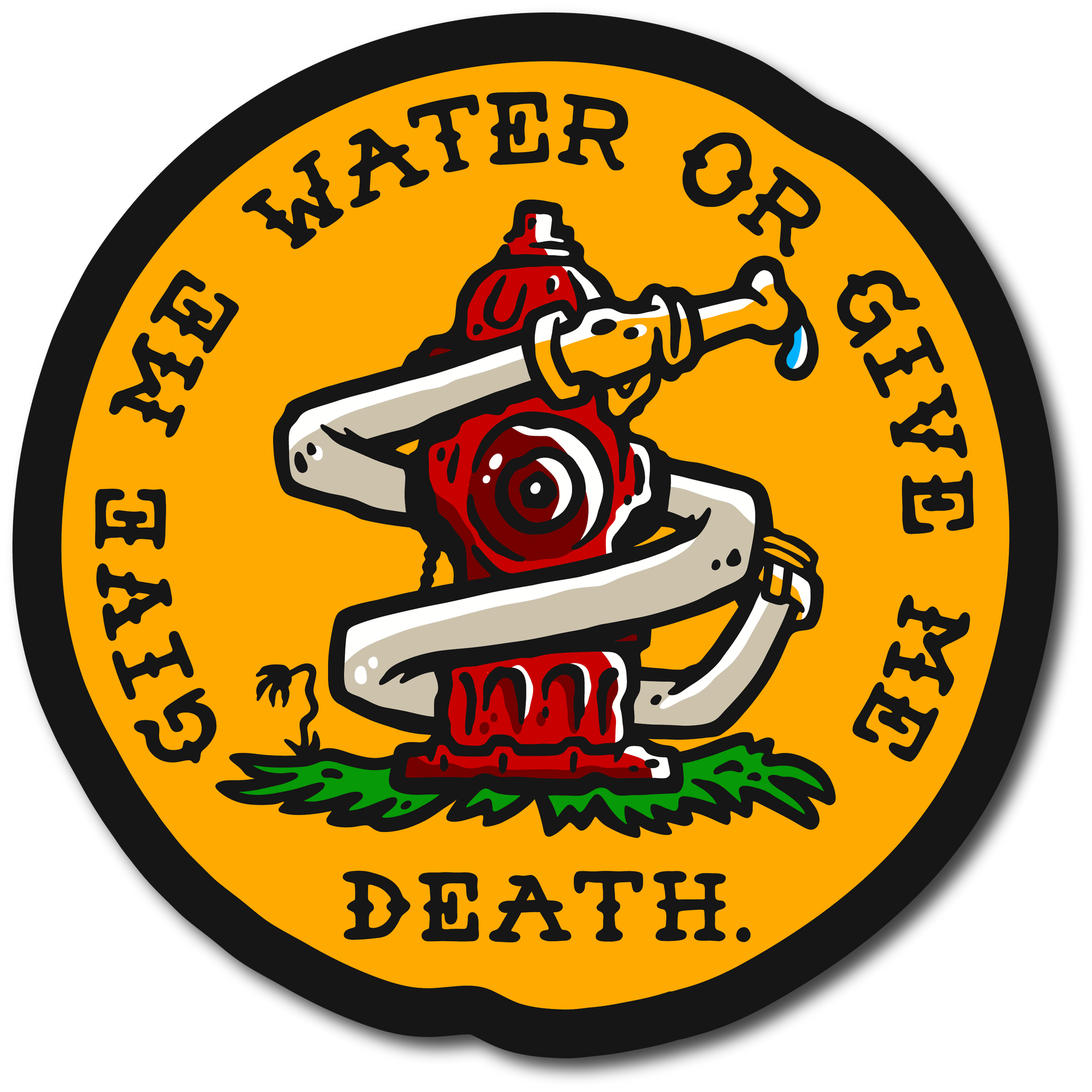 Give Me Water Decal