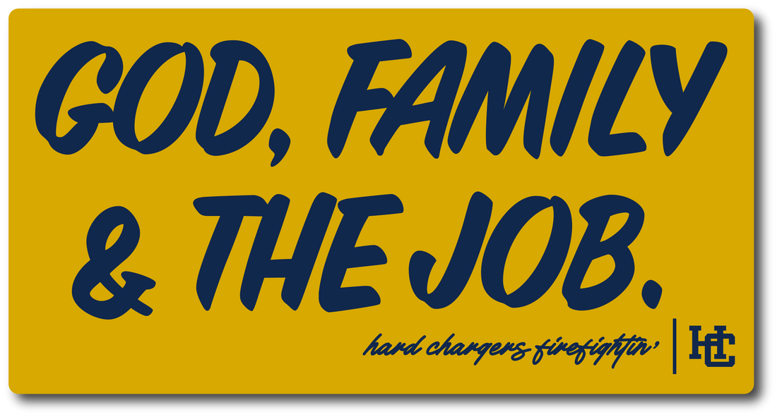H.C. God, Family, The Job Decal