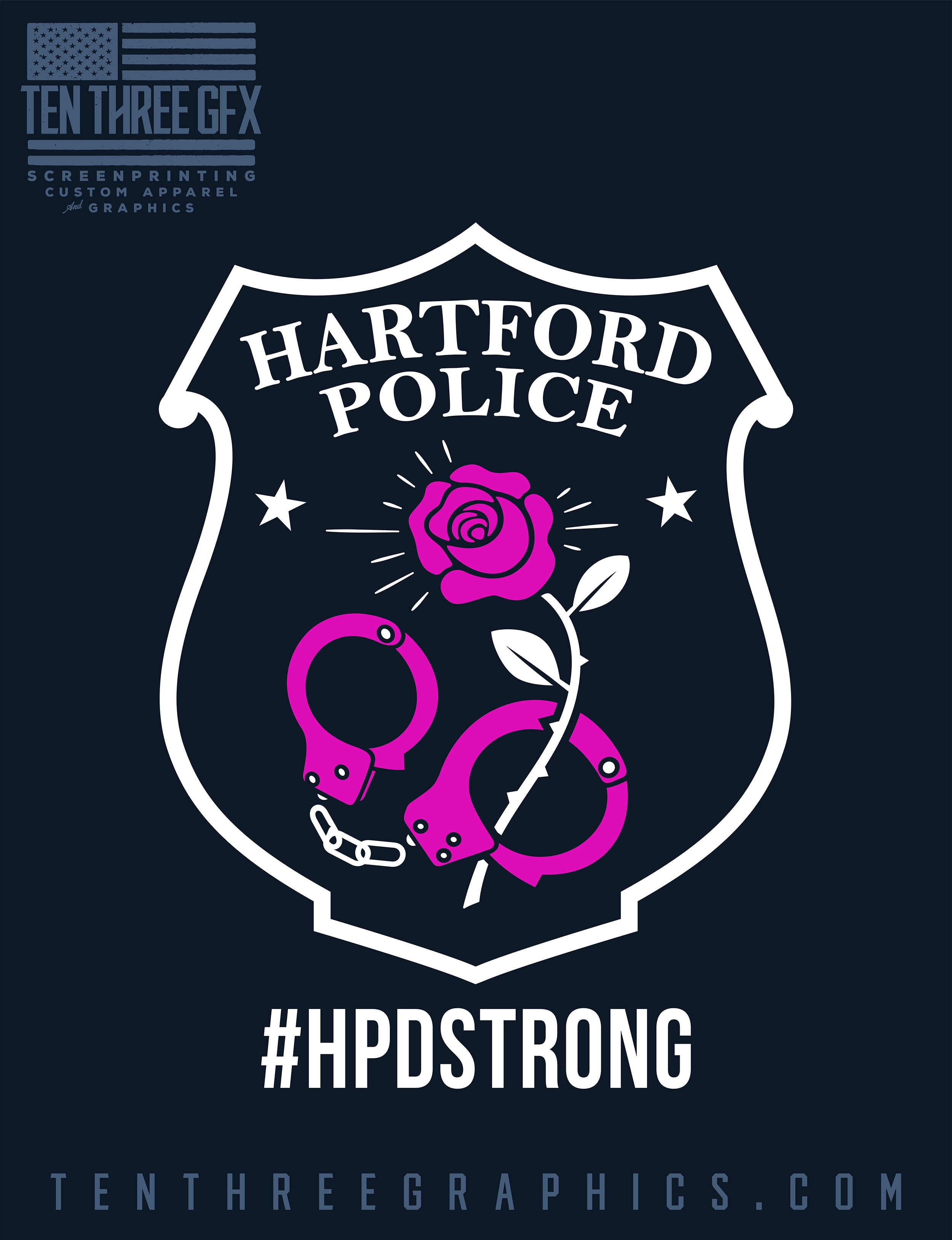 #HPDSTRONG H54 Support Tee
