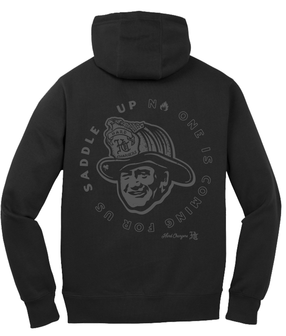 Hard Chargers Saddle Up Blackout Hoodie