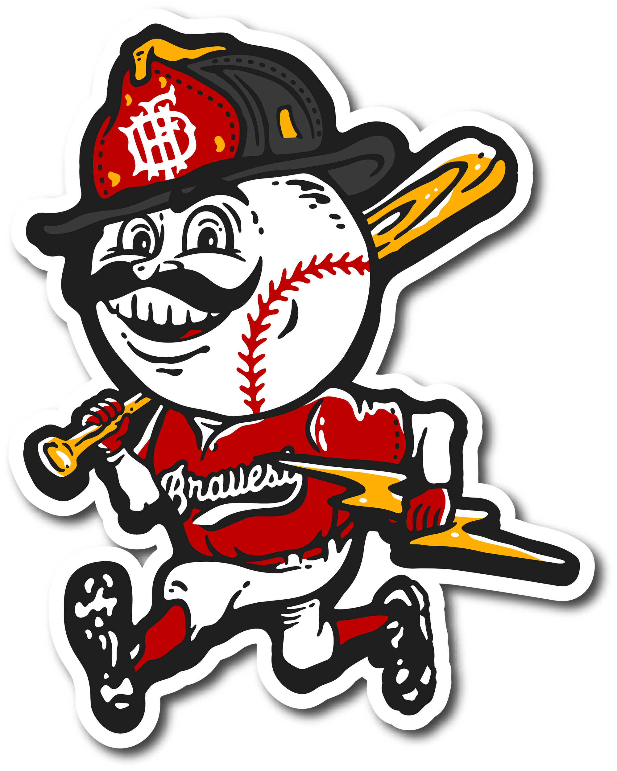 HFD "Bravest Batter" Decal