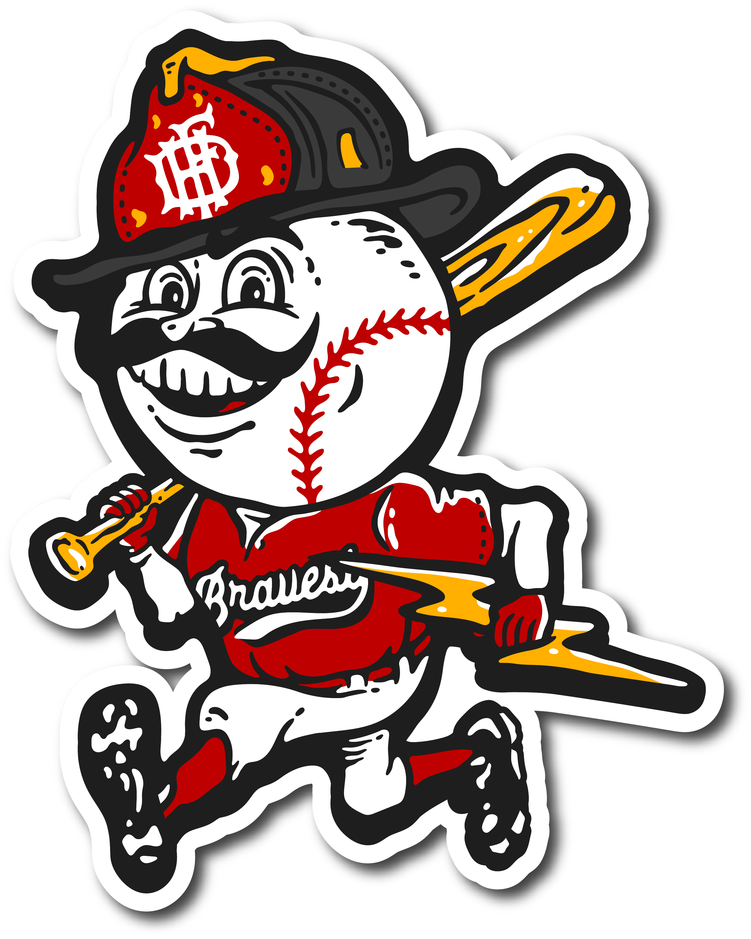 HFD "Bravest Batter" Decal