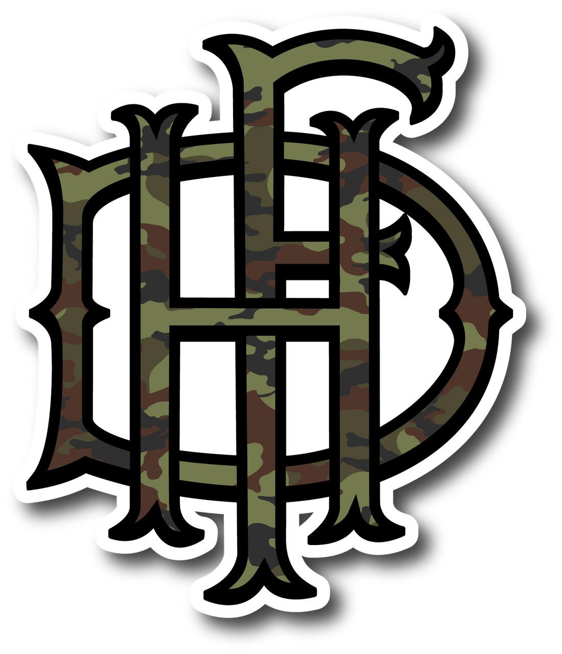 HFD Scramble Camo Decal