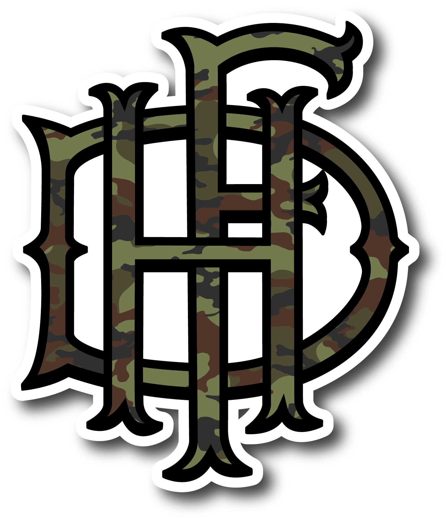 HFD Scramble Camo Decal