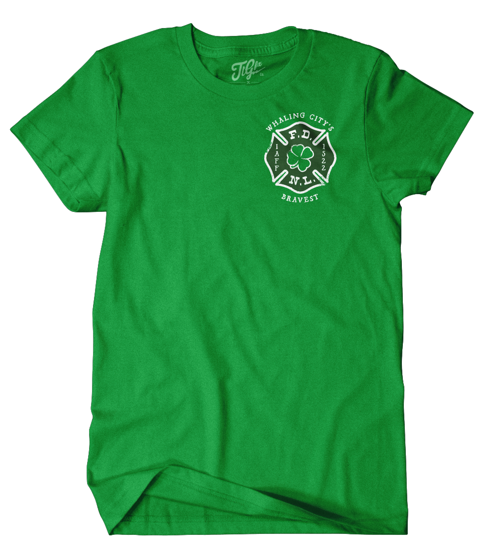 Whaling City's Bravest St. Paddy's '23 Tee