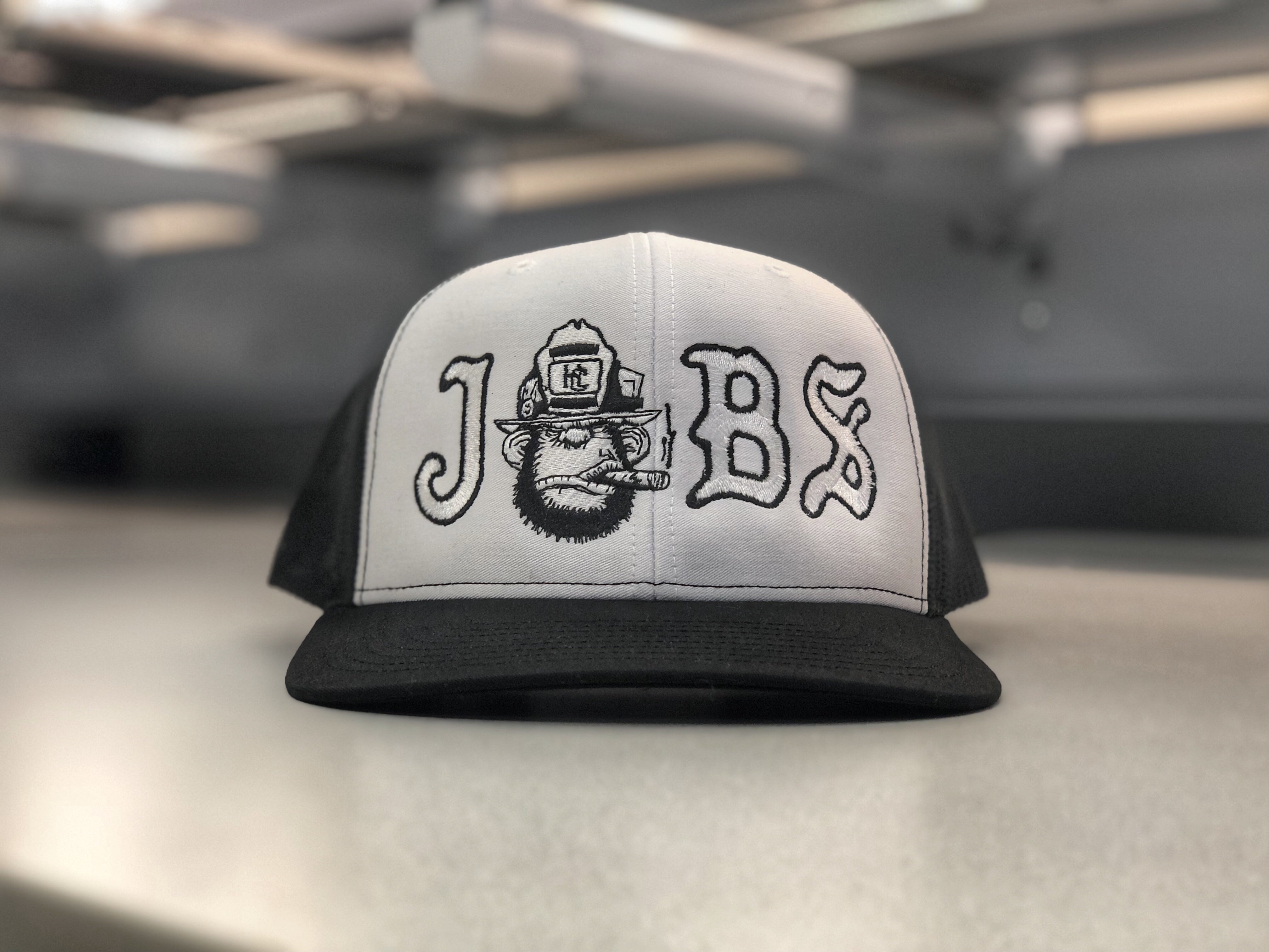 Hard Chargers JOBS Snapback TenThreeGraphics