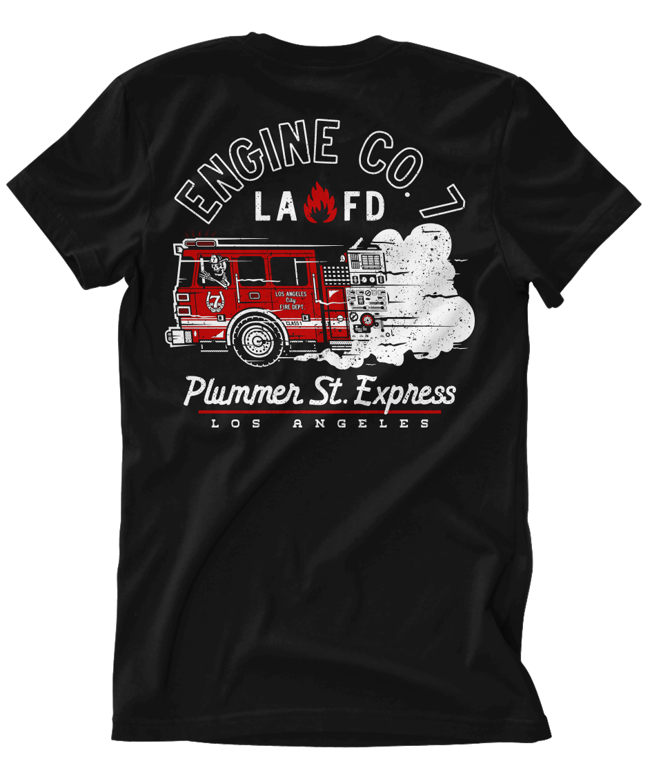 LAFD Engine 7 Club Tee