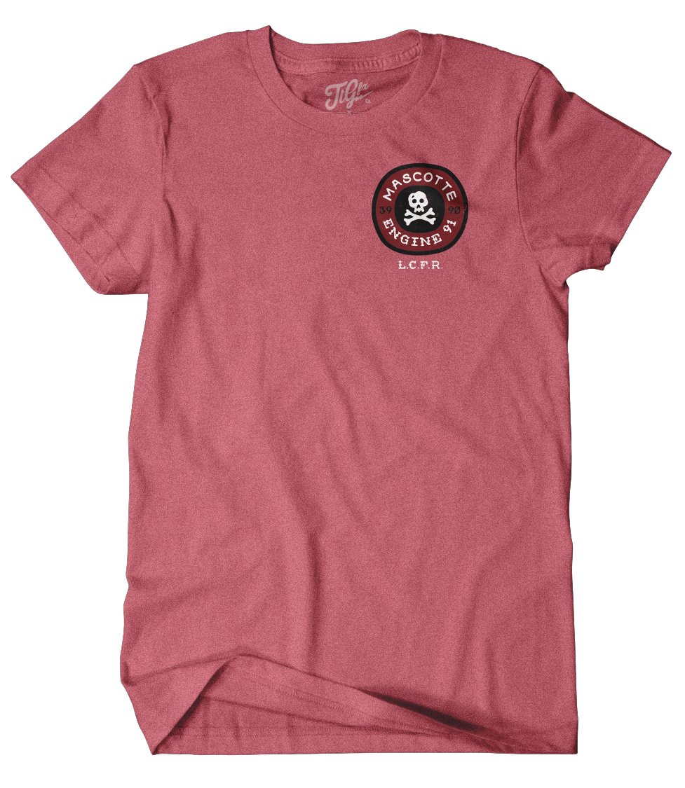 Lake County (FL) Engine 91 &quot;Mascotte Station&quot; Club Tee