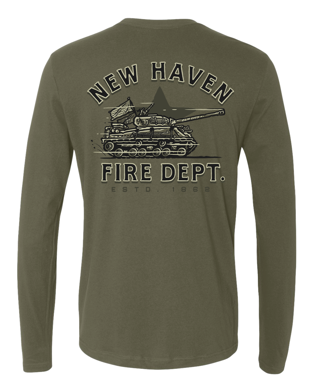 New Haven Fire Military Appreciation Long Sleeve