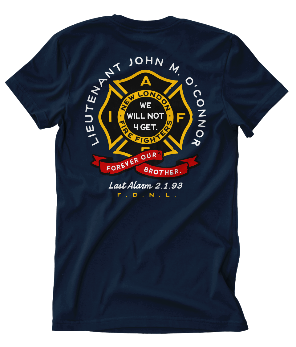 FDNL Lt. John O'Connor Memorial Tee – TenThreeGraphics.com