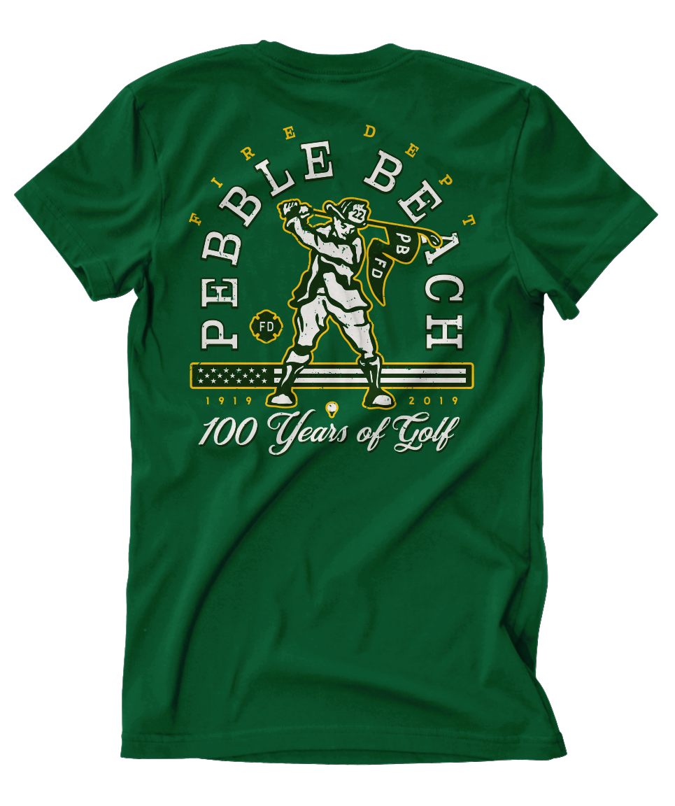 Pebble Beach 100 Years Of Golf – TenThreeGraphics.com