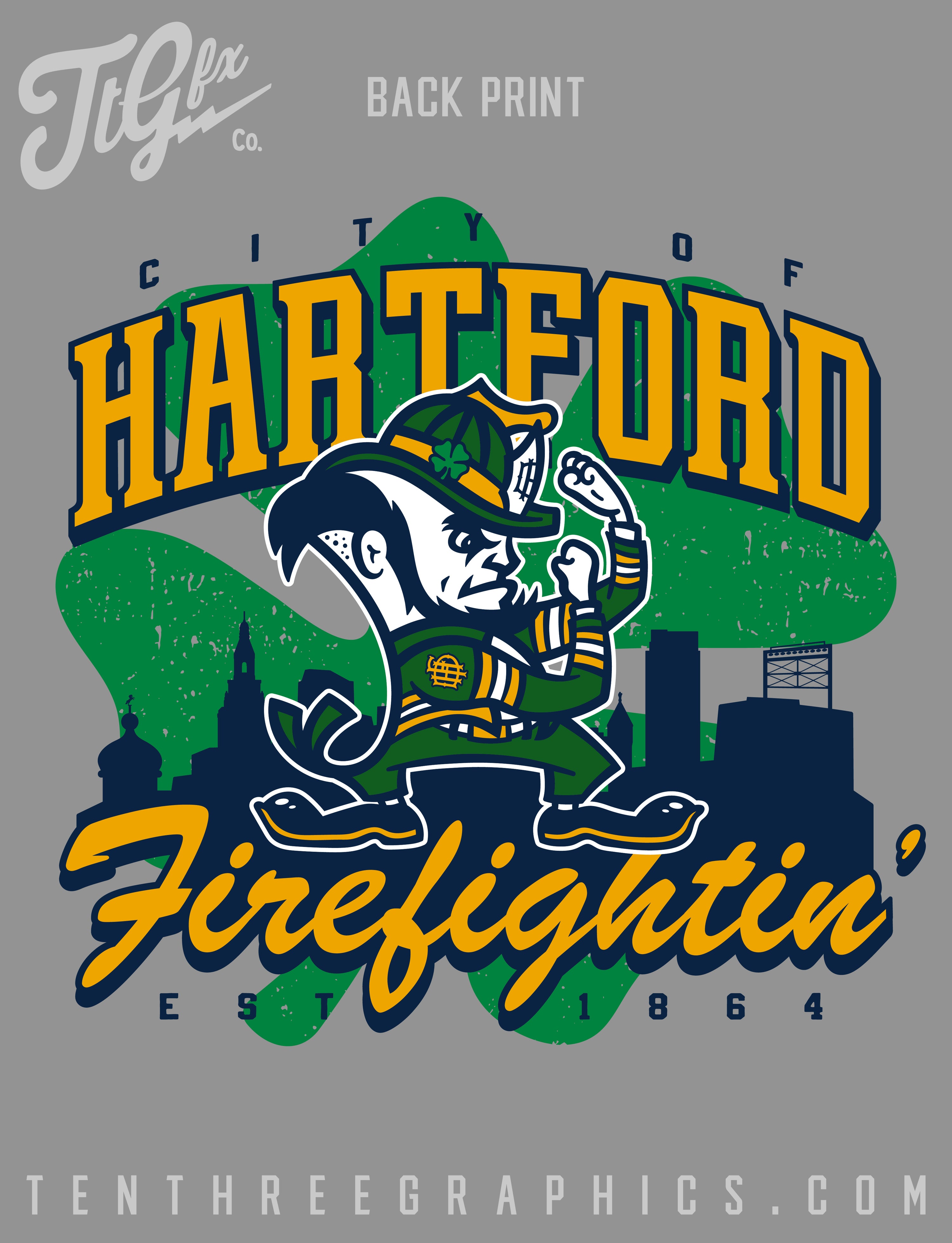 Hartford Fire St. Paddy's Day 2020 Tee