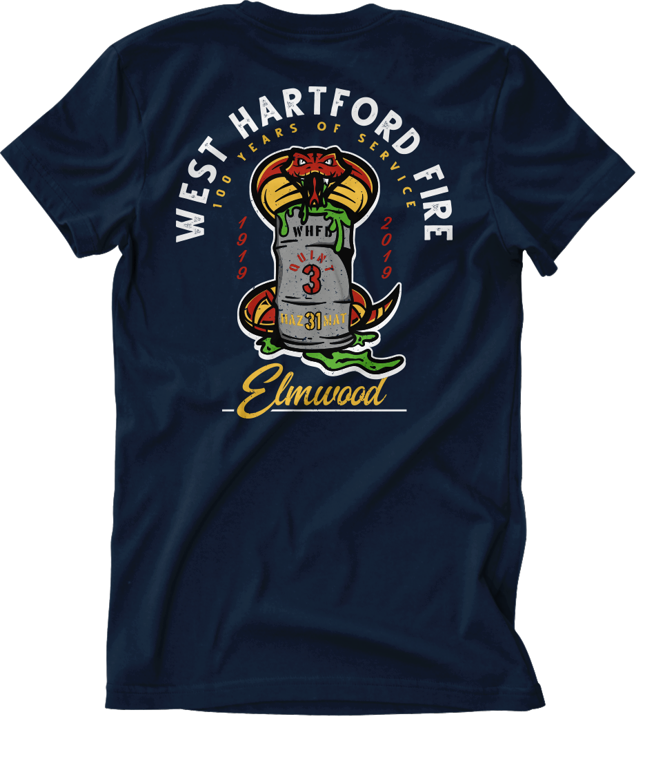 West Hartford Fire Club Tee
