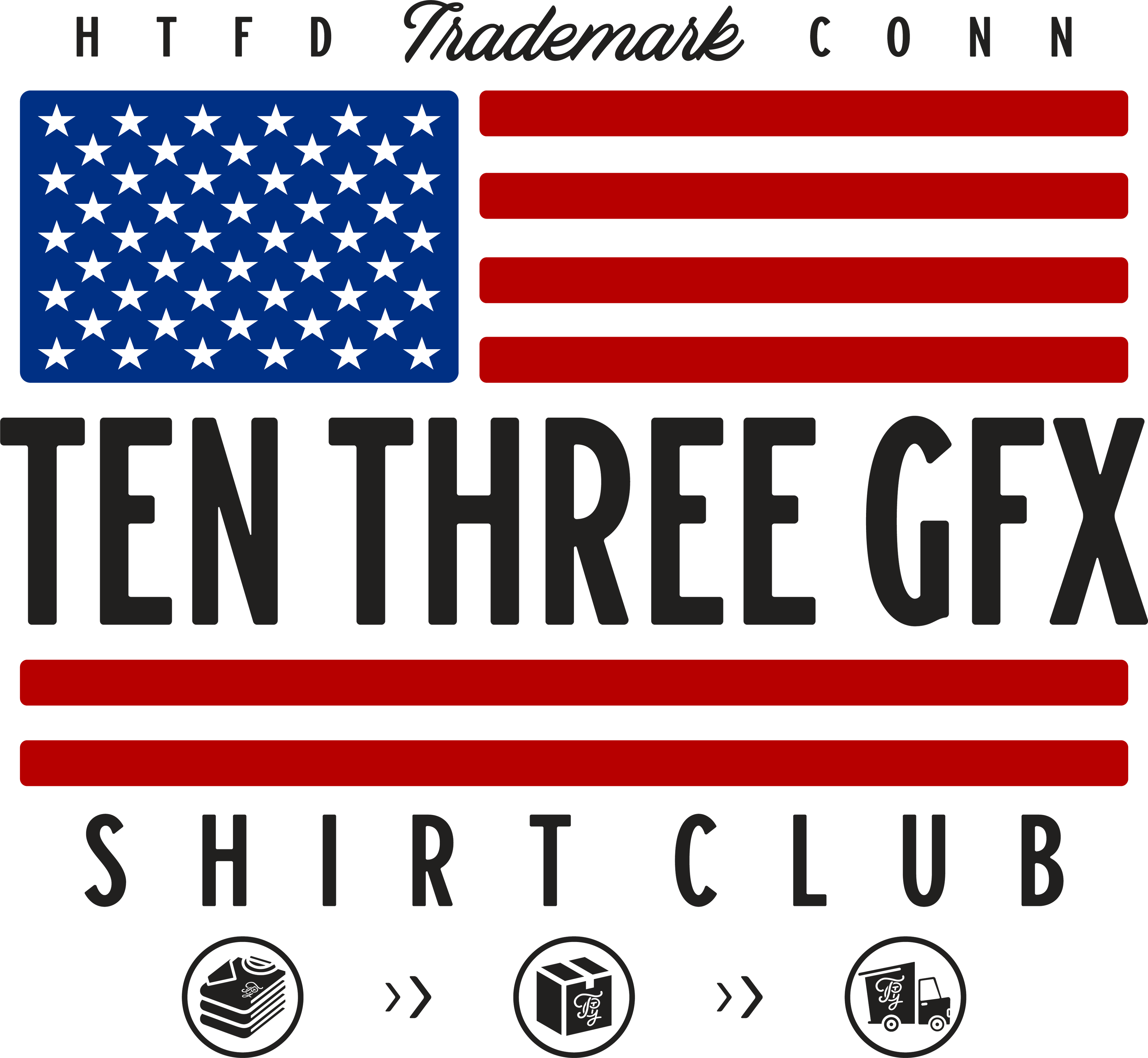 Ten Three GFX Shirt Club - Small