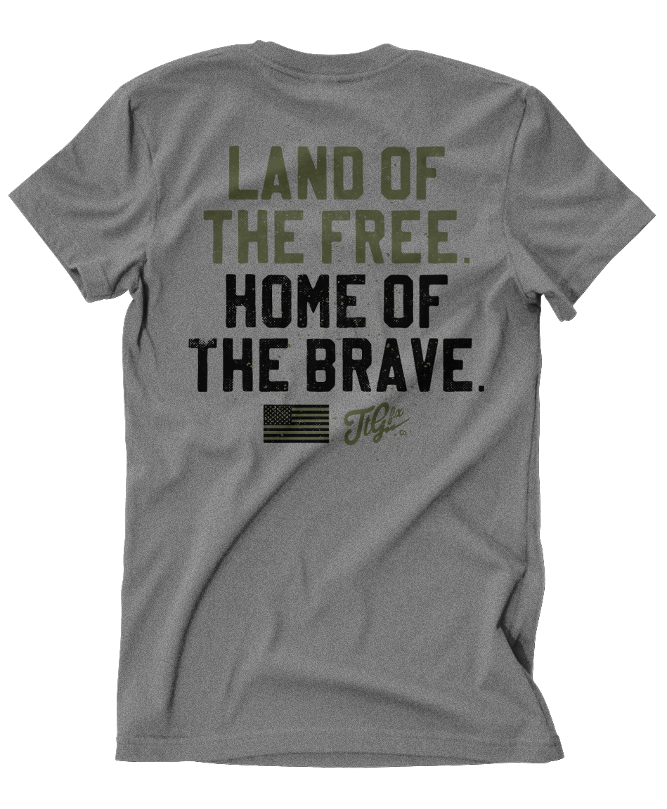 TTGfx 'Land of the Free" Shop Tee