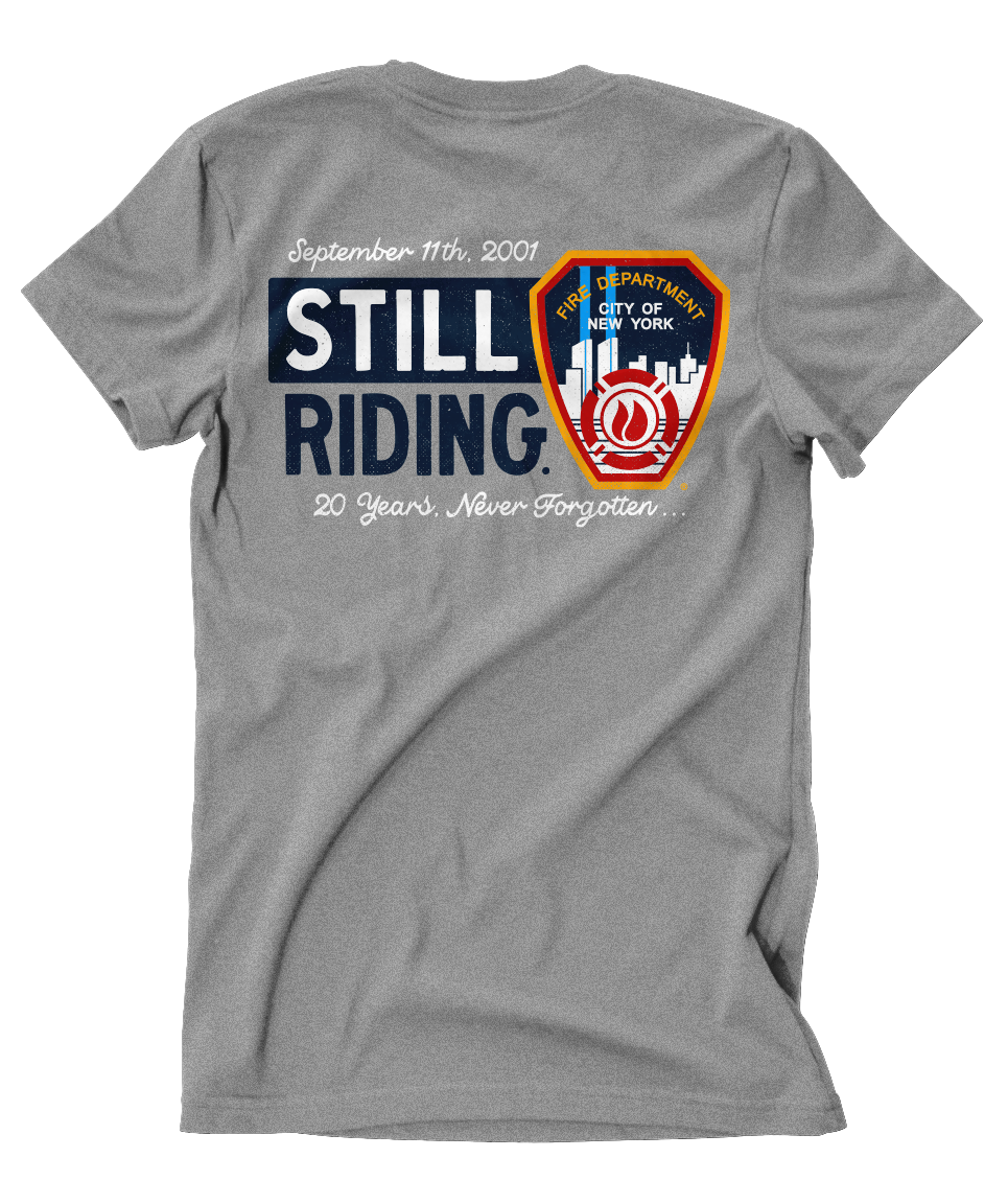 FDNY® "Still Riding" 9/11 Memorial Tee