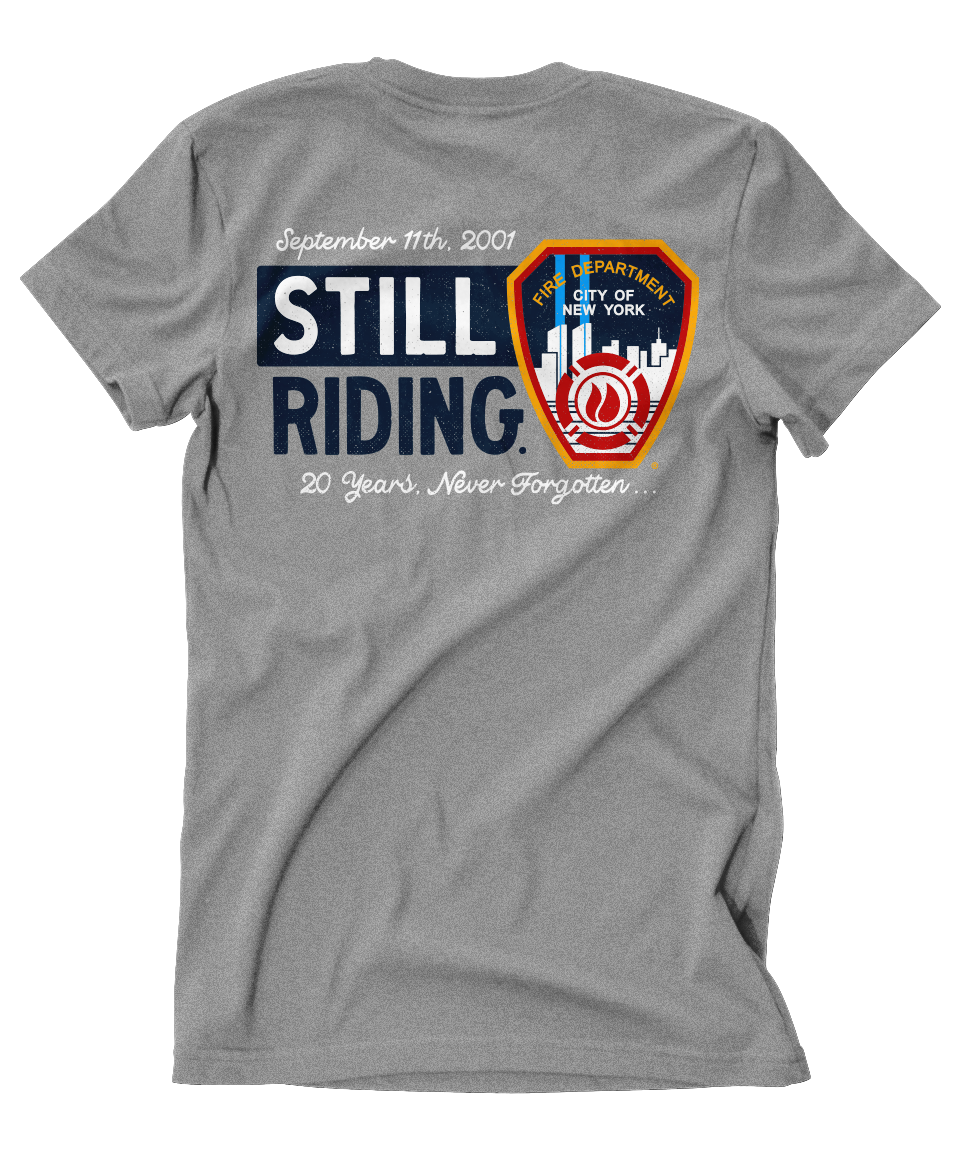 FDNY® &quot;Still Riding&quot; 9/11 Memorial Tee